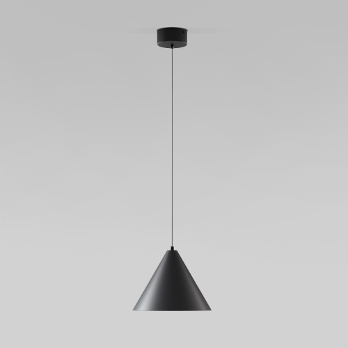 Купить Светильник подвесной светодиодный Conus 16W 4000K черный 50316 LED