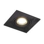 DK3021-BK Встраиваемый светильник, IP 20, 10 Вт, GU5.3, LED, черный, пластик