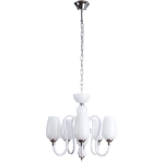 Подвесная люстра Arte Lamp LAVINIA A1404LM-5WH