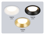 TN6759 BK черный IP44 GX53 max 15W D105*33