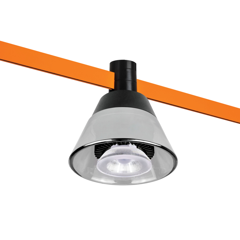 210947 Светильник 48V (D85) DUE HERMES 6W 645LM 50G ЧЕРНЫЙ 4000K