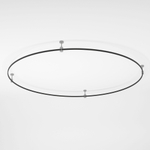 Esthetic Magnetic Шинопровод Round черный Ø1800 85218/00