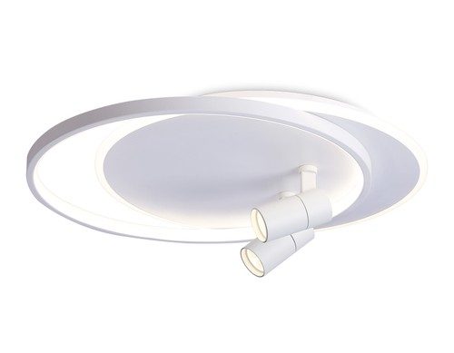 Купить FL51391/1+2 WH белый 3000K-6400K 65W 560*480*120 (ПДУ РАДИО 2.4G)