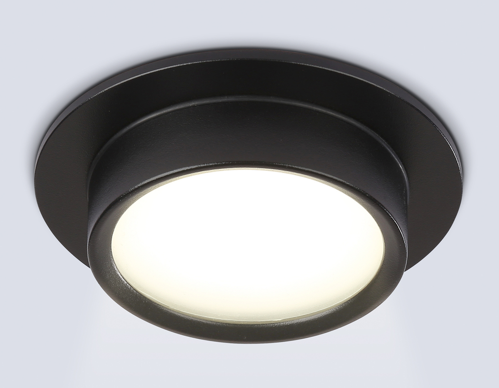 TN6735 BK черный IP44 GX53 D110*57