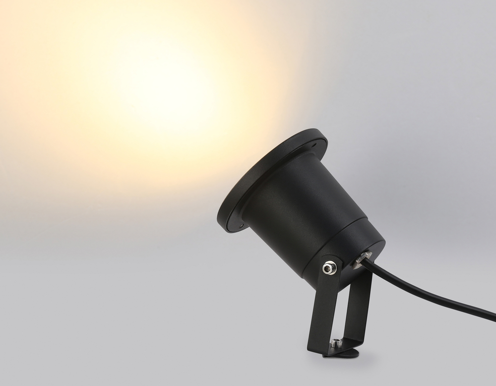 ST6338 BK черный IP65 GU10 max 35W D92*315