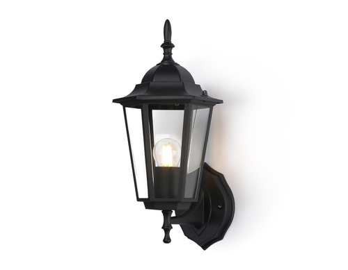 Купить ST2010 BK/CL черный/прозрачный IP54 E27 max 40W 360*150*210