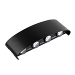 343047 Светильник GEMMA 8х1W LED 880LM G ЧЕРНЫЙ 4000K IP65