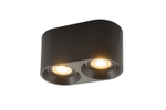 DK3036-BK Светильник накладной IP 20, 10 Вт, GU5.3, LED, черный, пластик