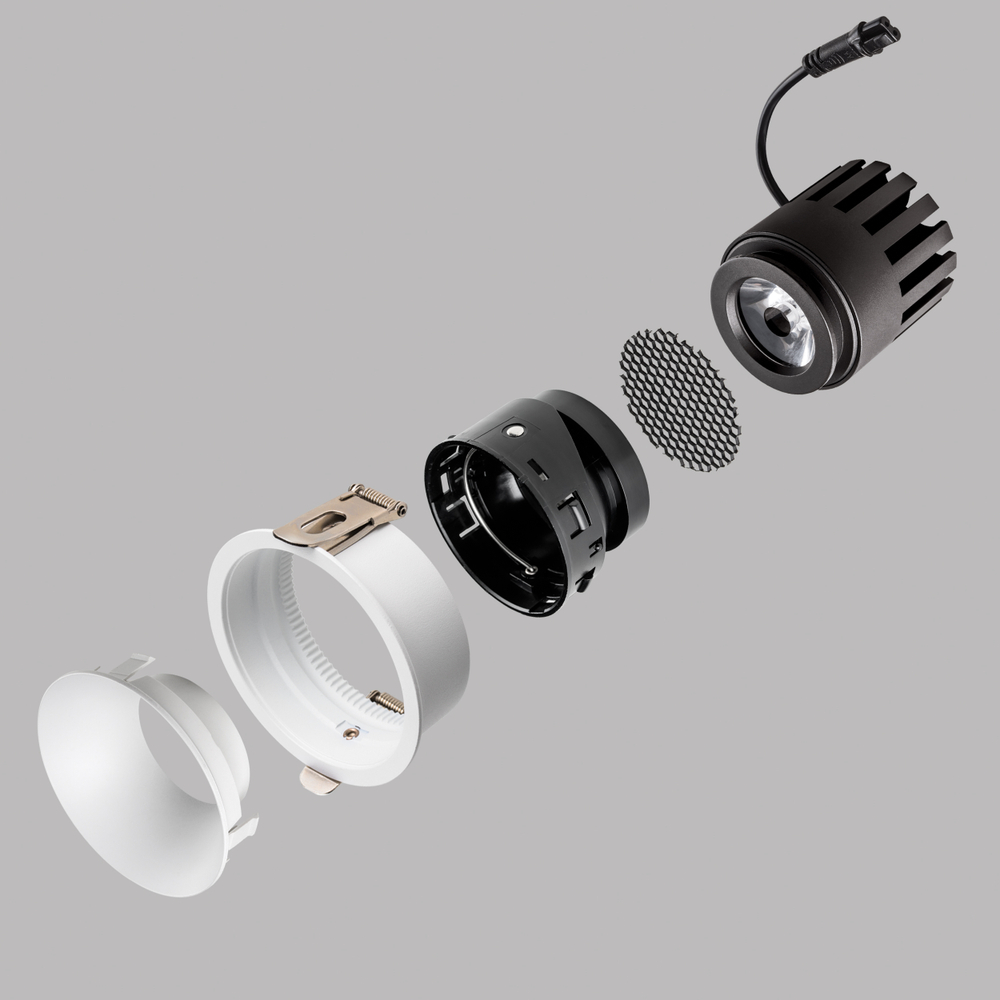 075092 Светодиодный модуль STELLA PRO LED 7W/12W 882/1510LM 15/24/36/50G ЧЕРНЫЙ 2700K