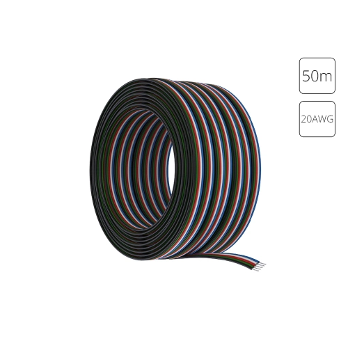 Купить Провод 5-жильный для светодиодной ленты RGBW 50м, 20AWG Arte Lamp STRIP-ACCESSORIES A20-5W