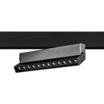 259037 Светильник 48V поворотный д/трека UNO LED 12W 800LM 24G ЧЕРНЫЙ МАТОВЫЙ 3000K