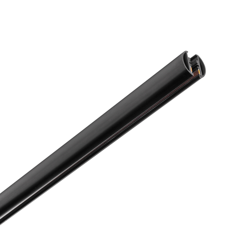 Купить 506437 Трек 24V двухконтактный однофазный круглый тип D LINEA 3м ЧЕРНЫЙ