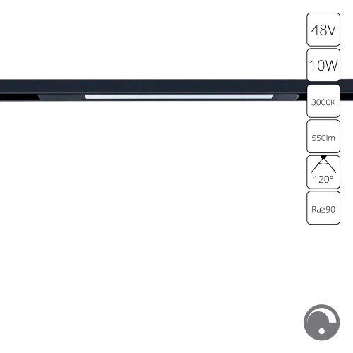 Купить Магнитный трековый светильник Arte Lamp OPTIMA 0.1-10V A7493PL-1BK