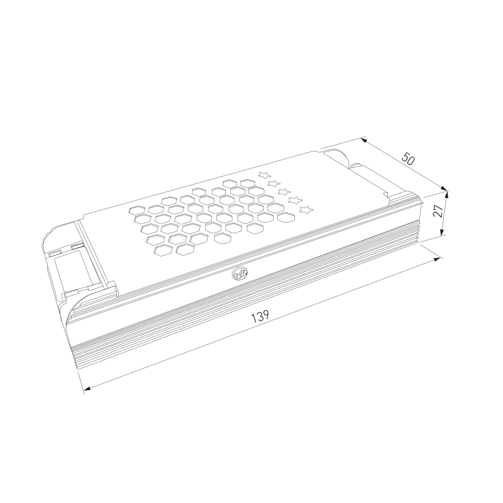 Блок питания 100W 48V IP00 2A 95046/00