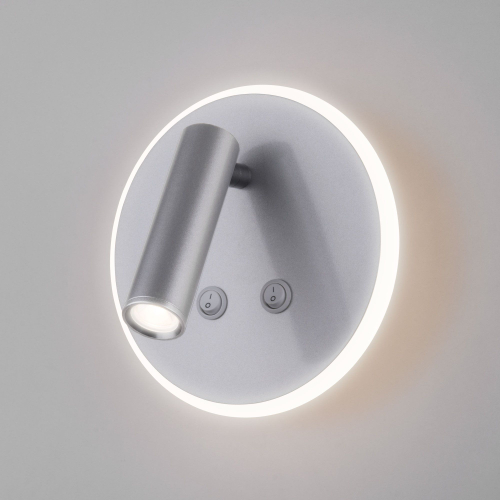 Купить Настенный светодиодный светильник Tera LED серебро Tera LED серебро (MRL LED 1014)