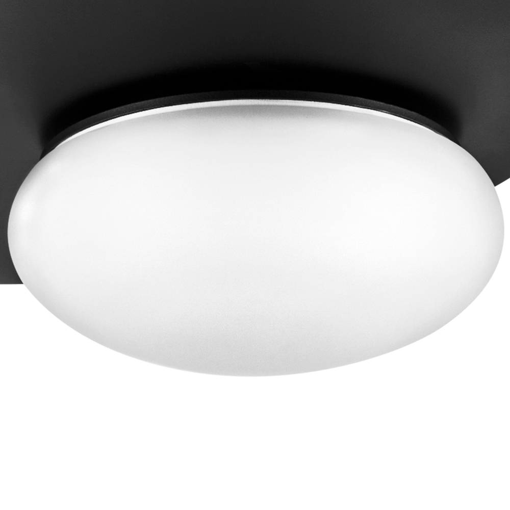 737337 Люстра EMISFERO 12W LED 655LM 180G ЧЕРНЫЙ 3000K