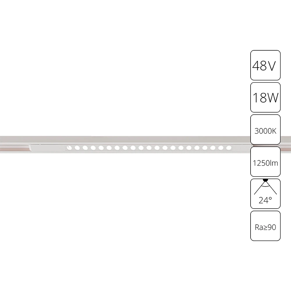 Магнитный трековый светильник Arte Lamp OPTIMA A7287PL-1WH