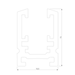 Шинопровод накладной 2 м Mini Magnetic 85171/00