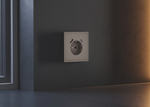Накладка для розетки с заземлением и защитными шторками, с USB A+C, S70 (капучино)
