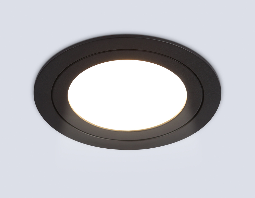 TN6604 BK черный IP44 GX53 max 15W D110*23
