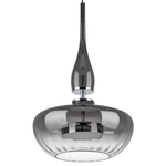804401 Люстра ASTRA LED 12W 580LM ХРОМ/ДЫМЧАТЫЙ 3000K