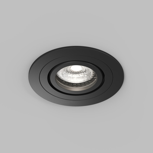 Купить Встраиваемый влагозащищённый светильник HYDRO, IP44, до 15 Вт LED, GU10, алюминий, чёрный