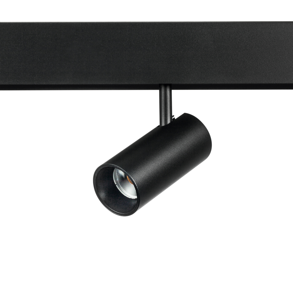 209147 Светильник 48V для 1-фазного трека UNO LED 10W 820LM 28G ANTIGLARE ЧЕРНЫЙ МАТОВЫЙ 4000K