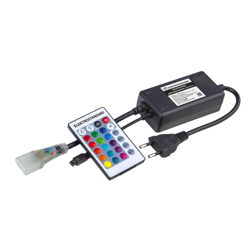 Купить Контроллер для гибкого неона RGB LS001 220V 5050 с ПДУ (ИК) IP20 LSC 011