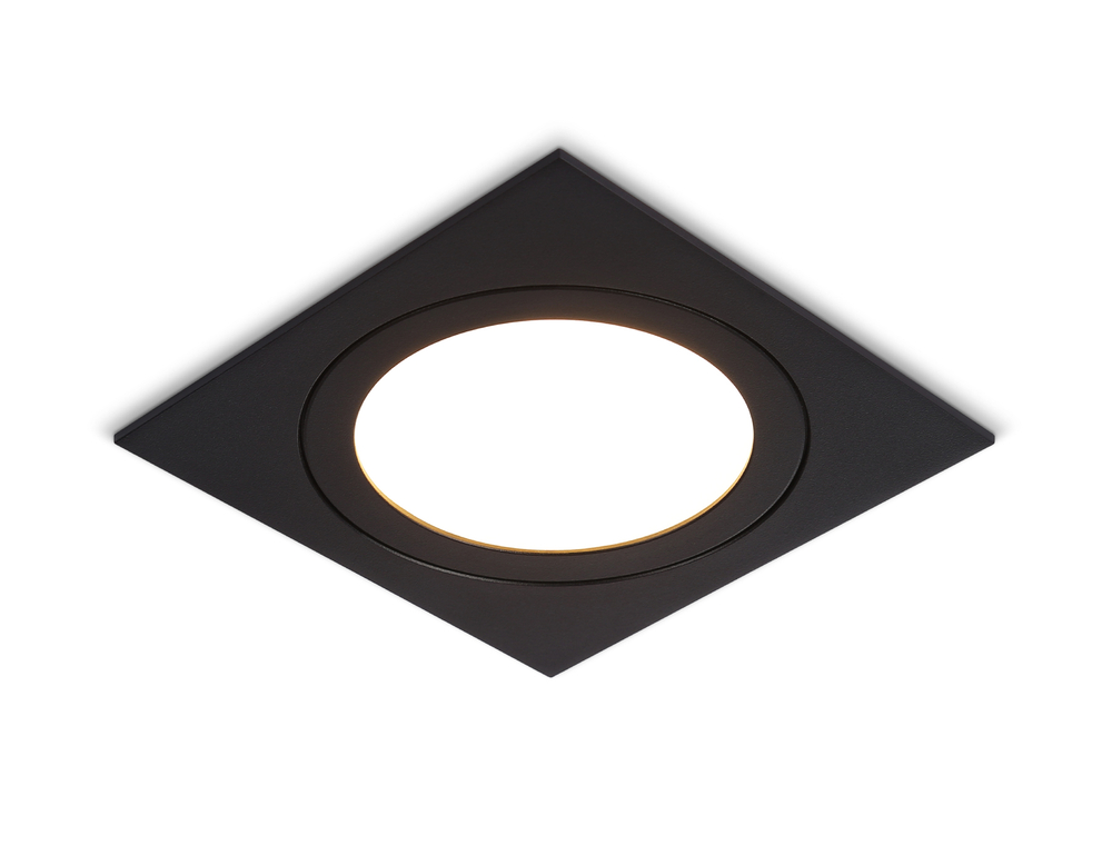 TN6609 BK черный IP44 GX53 max 15W 110*110*23