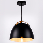 765047 Люстра LOFT 1х20W E27 ЧЕРНЫЙ IP20
