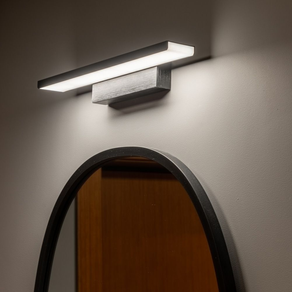 Настенный светодиодный светильник Sankara LED черный Sankara LED 16W IP20 черная