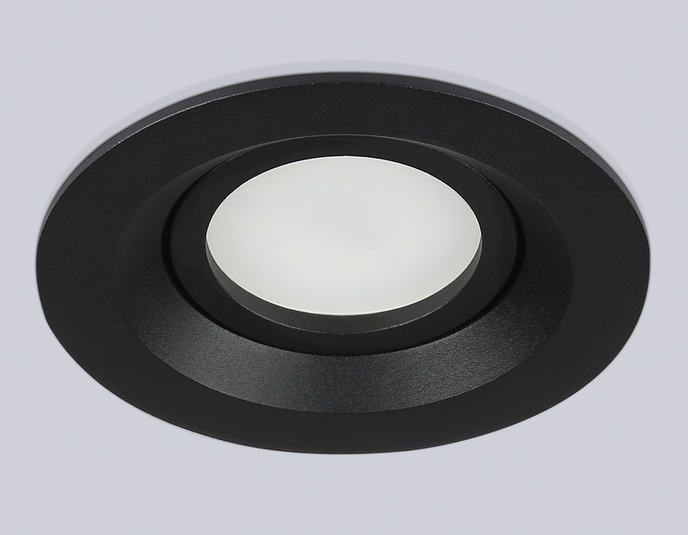 TN102742 BK черный IP20 GU5.3 D95*25