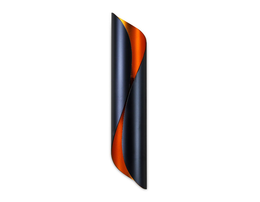 FW241 BK/GD черный/золото G9/2 max 40W 400*80*100  (лампы LED G9 7W 4200K в комплекте)