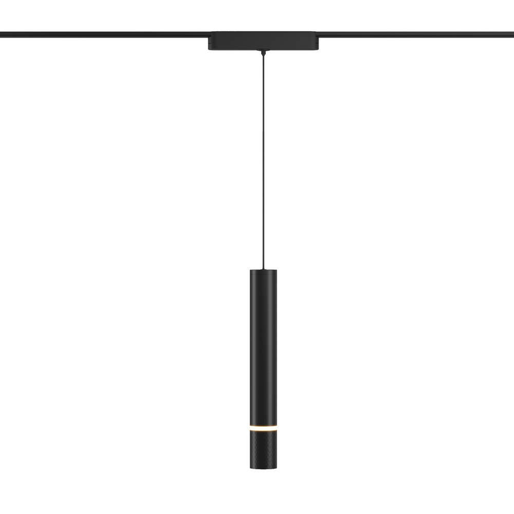 DK5315-BK Светильник для трека Air, серия Hang 3000 со светодиодом, ?35*257мм, 48V DC, 5W, RA?95, 24°, 3000K, IP20, черный, алюминий