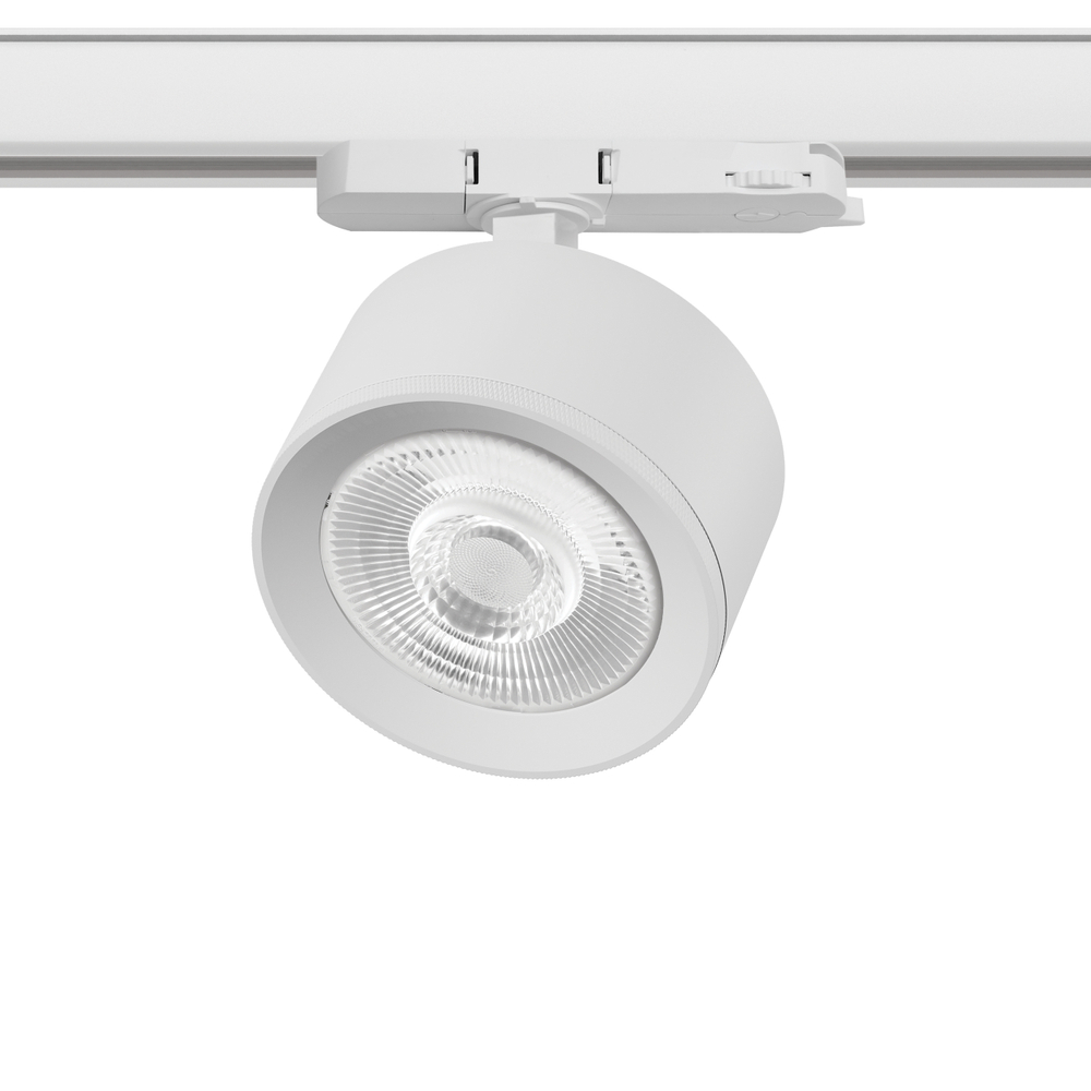 A5546QT60G Светильник ALTA PRO для трековой системы Quattro LED 15W 1700LM 60G БЕЛЫЙ 4000K с адаптером (215546 + 594036 + 215504)
