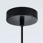 806128 Подвес NUBELLA 1х12W (led) E27 ЧЕРНЫЙ/БРОНЗА/ФИОЛЕТОВЫЙ