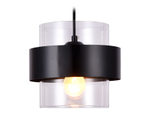 TR3646 BK/CL черный/прозрачный E27 max 40W D180*950