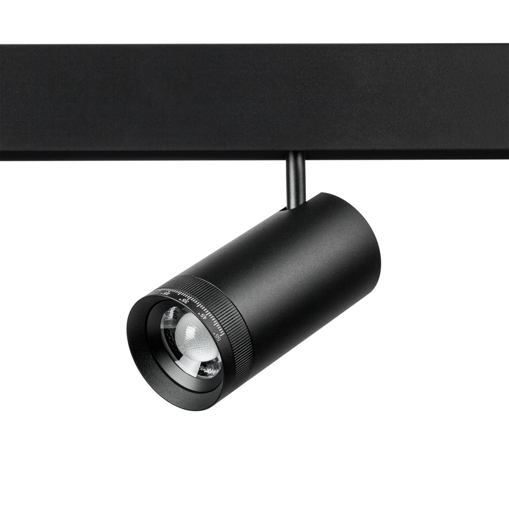 209037 Светильник 48V для трека UNO LED 12W 1000LM 10-55G ЧЕРНЫЙ МАТОВЫЙ 3000K