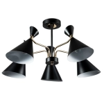Потолочная люстра Arte Lamp WELLINGTON A2711PL-5BK