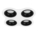 D64607070707 Светильник DOMINO ROUND МR16 (214646+214607+214607+214607+214607)