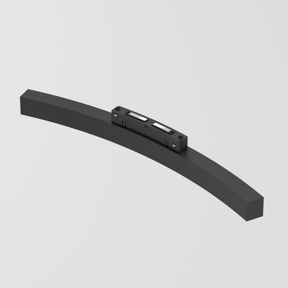 Slim Magnetic Трековый светильник для радиусного шинопровода 16W 4200K Planar чёрный Ø 1200мм 85182/01