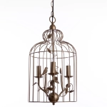 Подвесная люстра Arte Lamp GABBIA A1865SP-3BG
