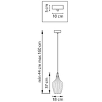 793136 Люстра ROCCO 1х6W (led) E27 БЕЛЫЙ