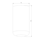 Светильник потолочный светодиодный 10W 4000K белый 25044/LED
