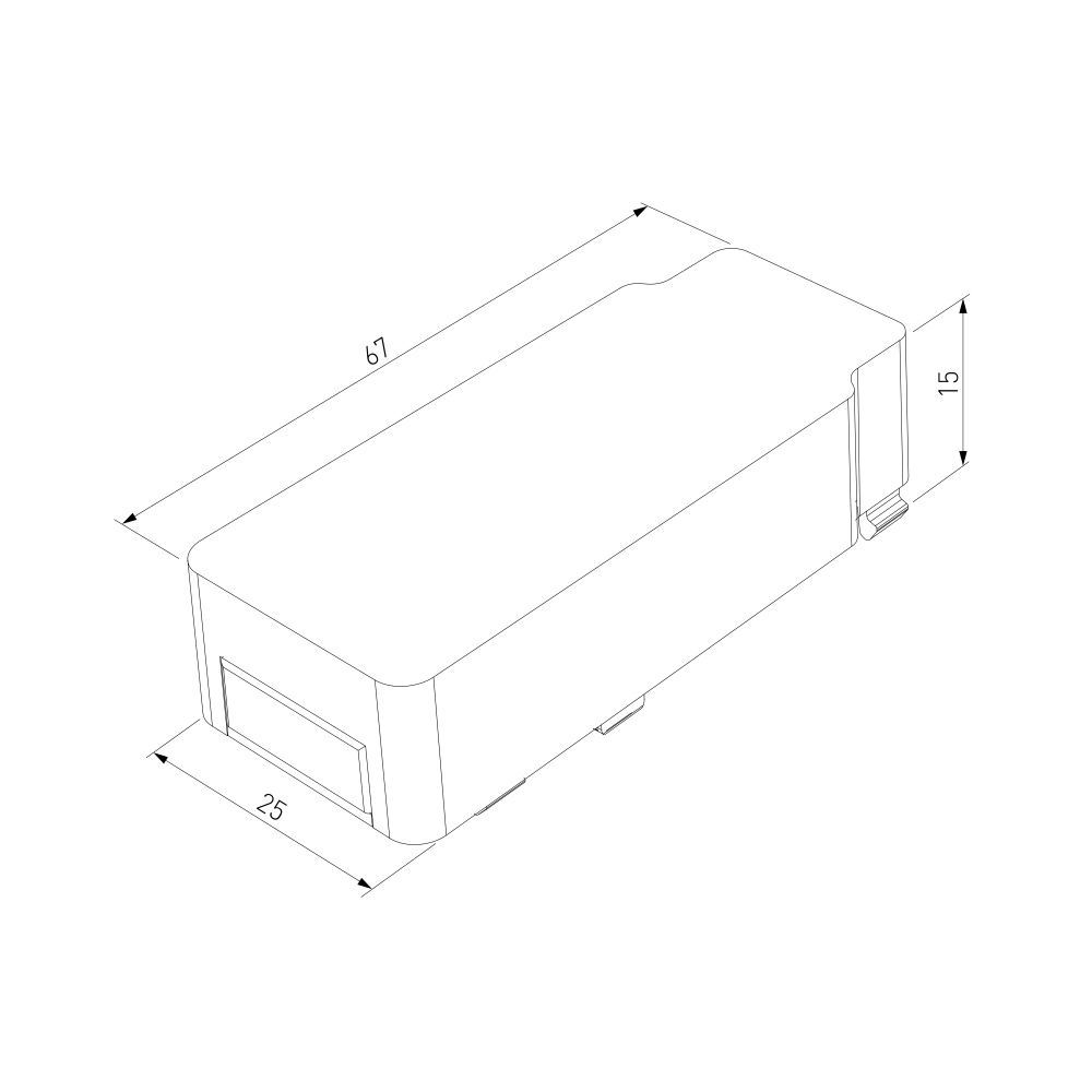 Ввод питания Flat Magnetic 85001/00