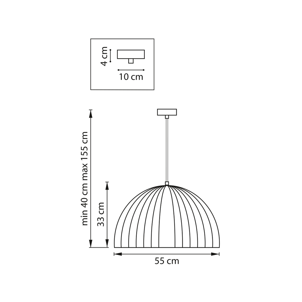 799557 Люстра FENICIA 1х12W (led) E27 ЧЕРНЫЙ/СЕРЫЙ