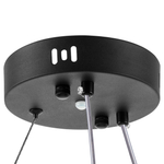 736407 Люстра ROTONDA 91W LED 2976LM 120G ЧЕРНЫЙ 3000-6000K