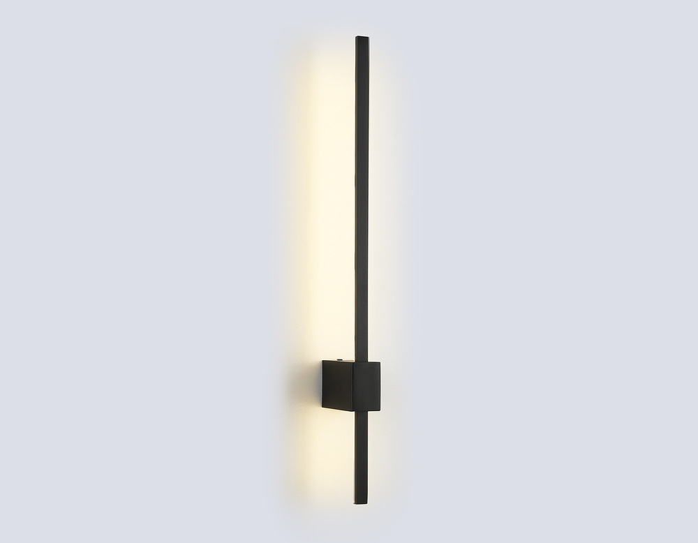 FL75814 BK черный 8W 2700К 600*40*90