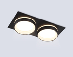 TN6712/2 BK черный IP44 GX53/2 max 15W 210*105*45