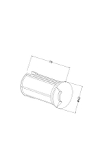 Уличный встраиваемый светильник Outdoor O044DL-L1S3K